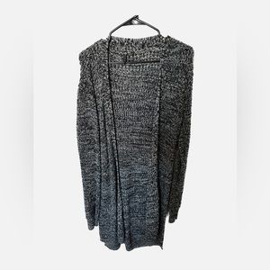 Mixed Grey Textured Cardigan